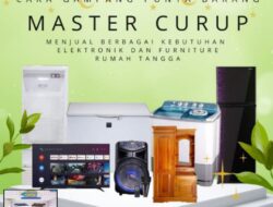 Master CASH & CREDIT, ELEKTRONIK & FURNITURE Syarat Mudah, Proses Cepat, Barang Berkualitas.