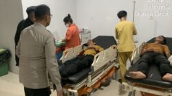 Pengendara Sepeda Motor Honda Sonik-Tabrak Pejalan Kaki