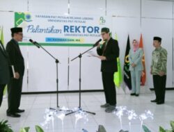 Resmi Dr. Rahiman Dani.MA Mengemban Tugas Sebagai Rektor Universitas Pat Petulai