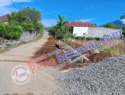 Pembangunan ( SPAL ) Desa Baru Manis : Wujud Nyata Pemanfaatan Dana Desa Tahun 2025.