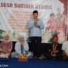 BUPATI DAN ISTRI HADIRI SEDEKAH BUMI & ULANG TAHUN DESA SUMBER BENING KE-73