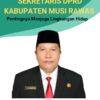 HIMBAUAN SEKRETARIS DPRD KABUPATEN MUSI RAWAS TENTANG PENTINGNYA MENJAGA LINGKUNGAN HIDUP